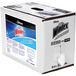 WINDEX Cleaner Bag-In-A-Box - Ready-To-Use Liquid - 640 Fl OZ (20 Quart) - 1 Each - In Blue