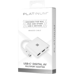 PLATINUM - Pt-Afachm USB-C Digital Av Multiport Adaptor