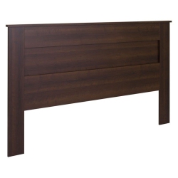 WRIGHT HOME Traditional King Flat Panel Wood Headboard In Espresso