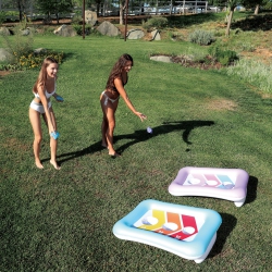 NORTHLIGHT Inflatable Bean Bag Toss Swimming Pool Game
