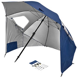 Sport-Brella Premiere UPF 50+ Umbrella Shelter - 9 ft. - Aqua