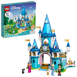 LEGO Disney Princess: Cinderella and Prince Charming's Castle - 365 Pieces (43206)