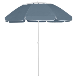 VIDAXL Beach Umbrella 118.1" In Blue