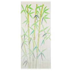VIDAXL Insect Door Curtain Bamboo 35.4"x78.7