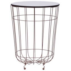 VIDAXL Coffee Table Ø 15.7" In Gold