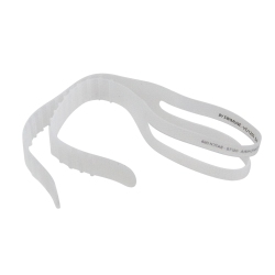 SWIM CENTRAL 21" And Clear Replacement Mask Strap Swimming Pool Accessory In White