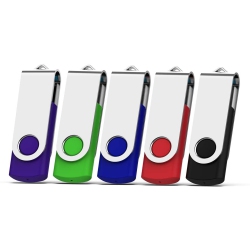 ALBERTATECH USB Stick 32GB 5 Pack USB Flash Drive Memory Stick Jump Drive USB 2.0 Stick Thumb Stick Pen Drive