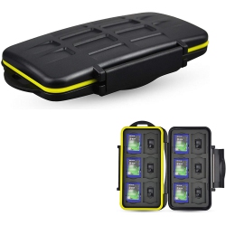 ALBERTATECH E 24 Slots Memory Card Case Holder Box Container for Sd Micro Sd Sdxc Micro Sdxc Sdhc Micro Sdhc Tf Card