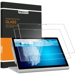 ALBERTATECH [2-Pack] Screen Protectors for Microsoft Surface Book 2/ Book 3 (15 Inch), [HD Tempered Glass ] Anti-Scratch Easy