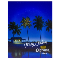 NORTHLIGHT 18.75" Motion Activated Musical Lighted Corona Christmas Wall Art