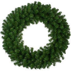 NORTHLIGHT Deluxe Dorchester Pine Artificial Christmas Wreath, 36-Inch, Unlit