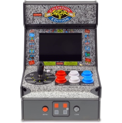 MY ARCADE Street Fighter 2 Champion Edition Micro Player-Fully Playable, Includes Co/vs Link for Multiplayer Action, 7.5 Inch Collectible, Battery Or