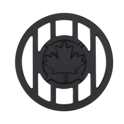 CC SPORTS DECOR Canada Inspired Maple Leaf Branding Iron Grill Accessory