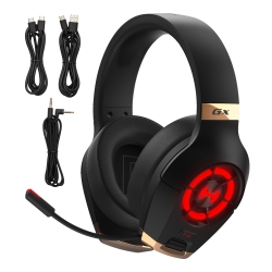 EDIFIER Hecate Gx Hi-Res Gaming Wired Gaming Headsets With Microphone RGB Lighting - Enc Noise Cancelling