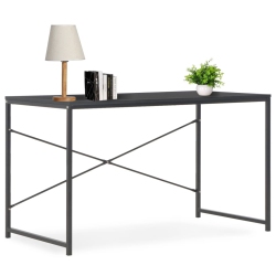 VIDAXL Computer Desk 47.2"x23.6"x27.6" In Black