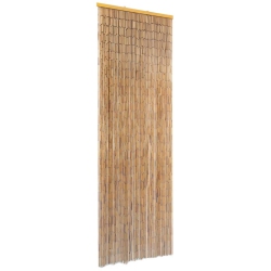 VIDAXL Insect Door Curtain Bamboo 22"x72.8
