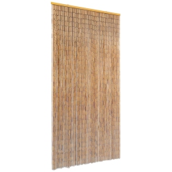 VIDAXL Insect Door Curtain Bamboo 35.4"x86.6