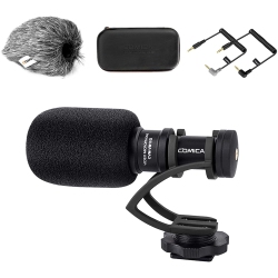 ALBERTATECH Cvm-Vm10Ii Video Microphone, Professional Full Metal Compact On Camera Mini Shotgun Video Mic for Smartphone