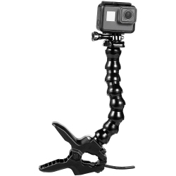 ALBERTATECH Jaws Flex Clamp Mount Gooseneck Mount for Gopro Hero 6 Hero 5 Hero 4 Session Hero 3+ Hero 3 Arlo Arlo Pro Arlo