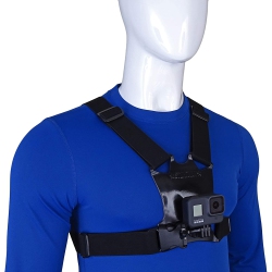 ALBERTATECH Chest Mount With J Hook for Gopro And Other Action Cameras