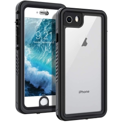 ALBERTATECH Iphone 8 Waterproof Case, Iphone Se 2020 / 7 Case, Built-In Screen Protector Shockproof Waterproof Snowproof