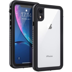 ALBERTATECH Iphone Xr Case With Built-In Screen Protector Shockproof Waterproof Snowproof Dustproof Cases, Ip68 Certified