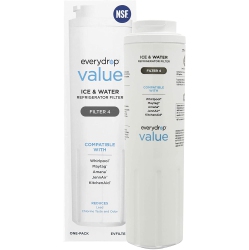 ALBERTATECH Value By Whirlpool Ice And Water Refrigerator Filter 4, Evfilter4, Single-Pack