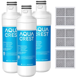ALBERTATECH Adq747935 Mdj64844601 Nsf Certified Refrigerator Water Filter And Air Filter, Replacement for Lg Lt1000P