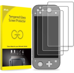 ALBERTATECH Screen Protector for Nintendo Switch Lite 2019, High Quality Tempered Glass Film, 3-Pack