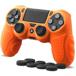 ALBERTATECH Skin Compatible With Ps4 Controller, Silicone Cover Protector Case for Sony Ps4/ps4 Slim/ps4 Pro Controller