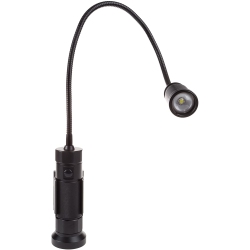 ALBERTATECH 75-Wl2019 Lamp, Cree Led Work Light With 550 Lumen, Two Magnet Bases And Flexible Gooseneck for Desks, Reading