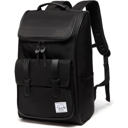 ALBERTATECH Backpack for Men, Vintage Water Resistant Daypack Rucksack College School Backpack With Padded 15.6 Inch Laptop