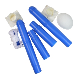 SWIM CENTRAL Water Sports Cross Volleyball Swimming Pool Game - Screw-In Net Supports