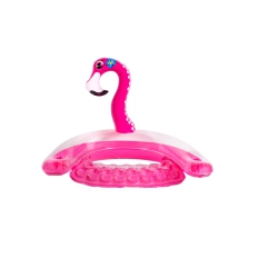 SWIM CENTRAL 60" Inflatable Flamingo Wimming Pool Sling Chair Pool Float