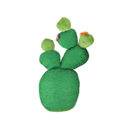 NORTHLIGHT 15" Artificial Plush Cactus Plant Tabletop Decor In Green