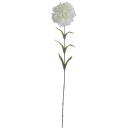 ALLSTATE 24" Carnation Artificial Flower In White