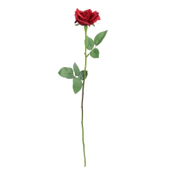 ALLSTATE 23" Long Stem Artificial Blooming Rose Pick In Red