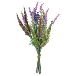 ALLSTATE 11.5" Lavender Bundle Artificial Floral Half Bouquet