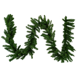 NORTHLIGHT 50' X 12" Winona Fir Artificial Christmas Garland, Unlit
