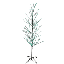 LB INTERNATIONAL 6' Enchanted Garden Led Lighted Cherry Blossom Flower Tree - Lights In Green