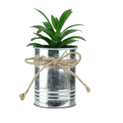 NORTHLIGHT 6" Tropical Artificial Mini Potted Plant In Green