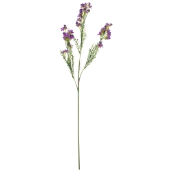 ALLSTATE 27" Waxflower Artificial Silk Floral Spray In Purple