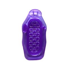 SWIM CENTRAL Inflatable Riviera Wet Or Dry Swimming Pool Sun Lounge, 76-Inch In Purple