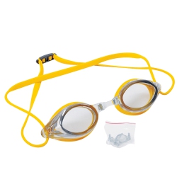 POOL CENTRAL 7" Competition Swimming Pool Goggles In Yellow