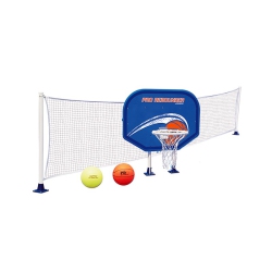 SWIM CENTRAL Combo Basketball And Volleyball Above-Ground Swimming Pool Game Set