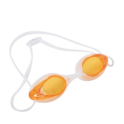 POOL CENTRAL 8.5" Competition Swimming Pool Goggles In Orange
