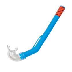 SWIM CENTRAL 13" And Clear Swimming Pool Youth Size Snorkel In Blue