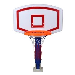 SWIM CENTRAL 24" White And Water Sports Jammin Basketball Poolside Above-Ground Swimming Pool Game In Blue