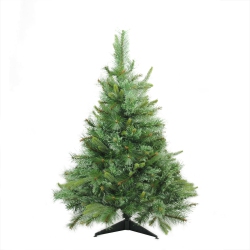 NORTHLIGHT 3' Full Ashcroft Cashmere Pine Artificial Christmas Tree - Unlit
