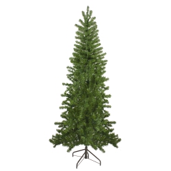 NORTHLIGHT 7.5' Canadian Pine Slim Artificial Christmas Wall Tree - Unlit